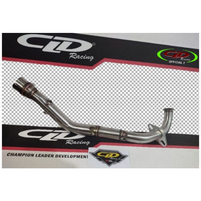 Leheran/Header Knalpot CLD RACING Honda Genio/Beat 2020/Scoopy 2021 Model samping Inlet 38mm