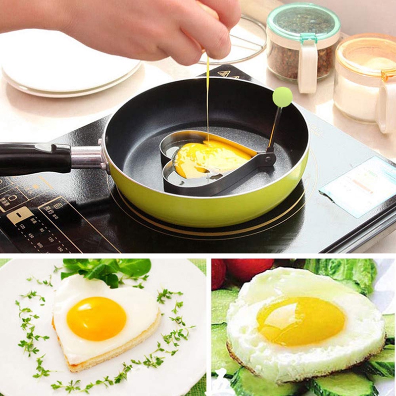 Cetakan Telur / Pancake Bahan Stainless Steel