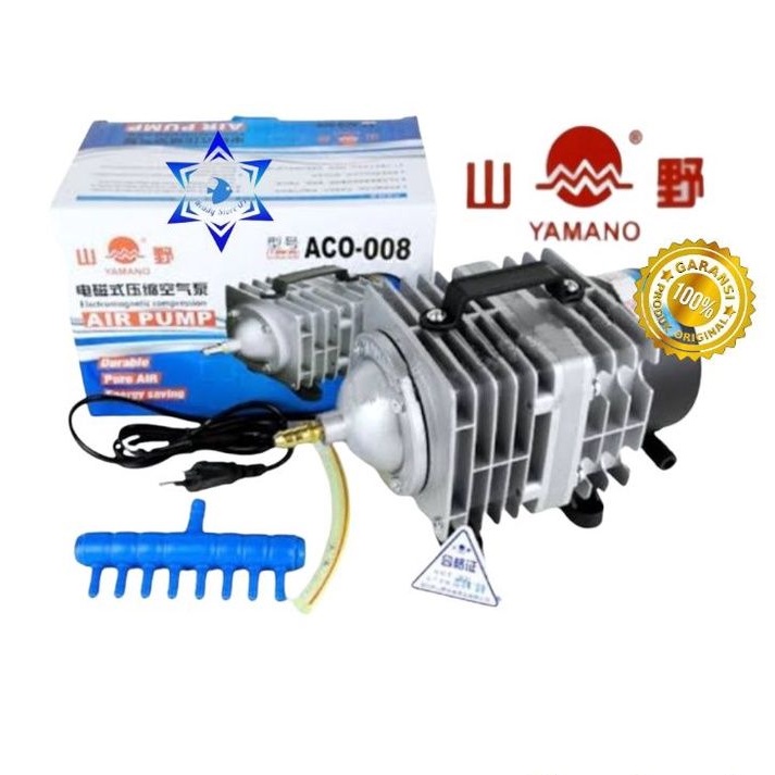 Yamano aco-008 airpump aerator pompa udara aquarium blower pompa
