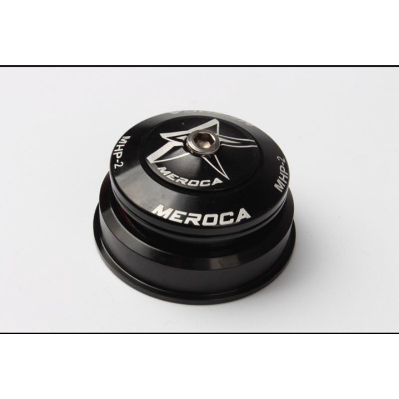 Meroca Headset Bearing Sepeda Tapered 44mm - 56mm Headset Taper Sepeda Hitam