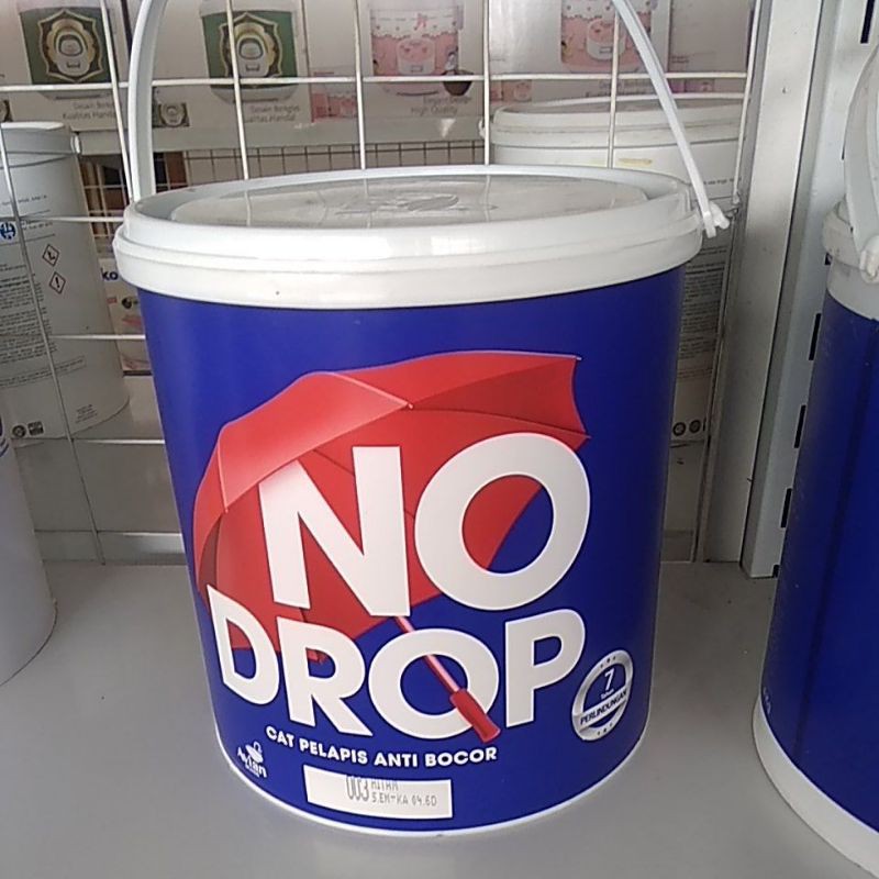 No drop cat tembok warna anti bocor 4 KG/1kg( Stock Baru)