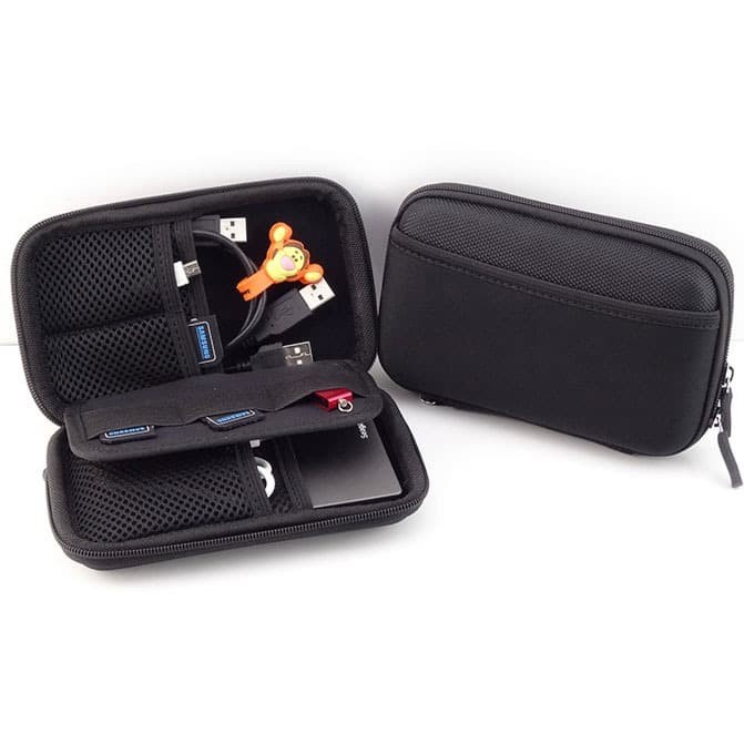 BUBM HDD Case Bag Protection Organizer Multifunction - GH1310 - Black