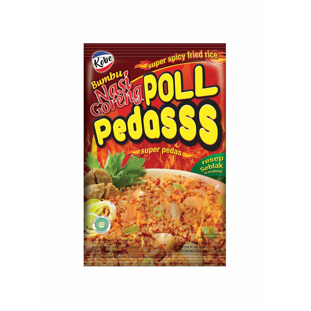 

KOBE BUMBU NASI GORENG 20GR X 5PACKS