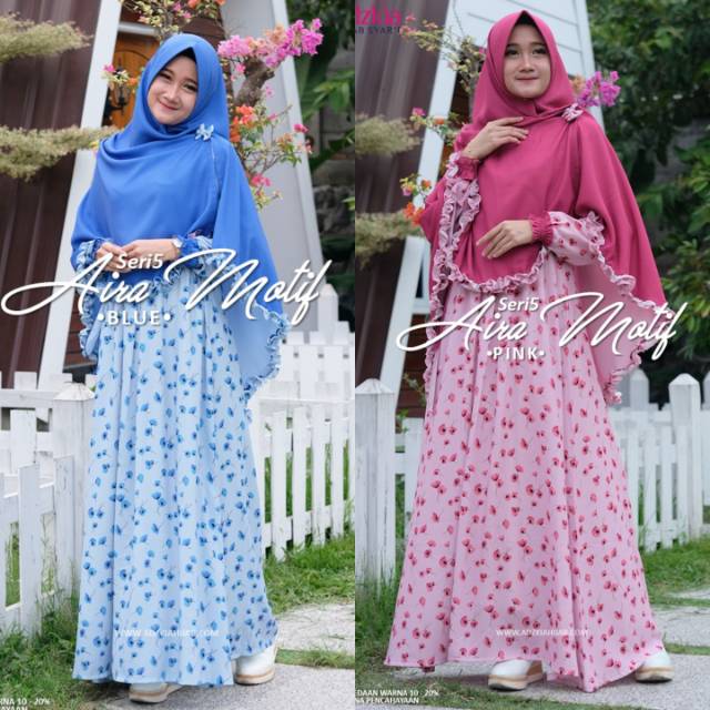 AIRA set Motif seri 5 by Adzkia Hijab