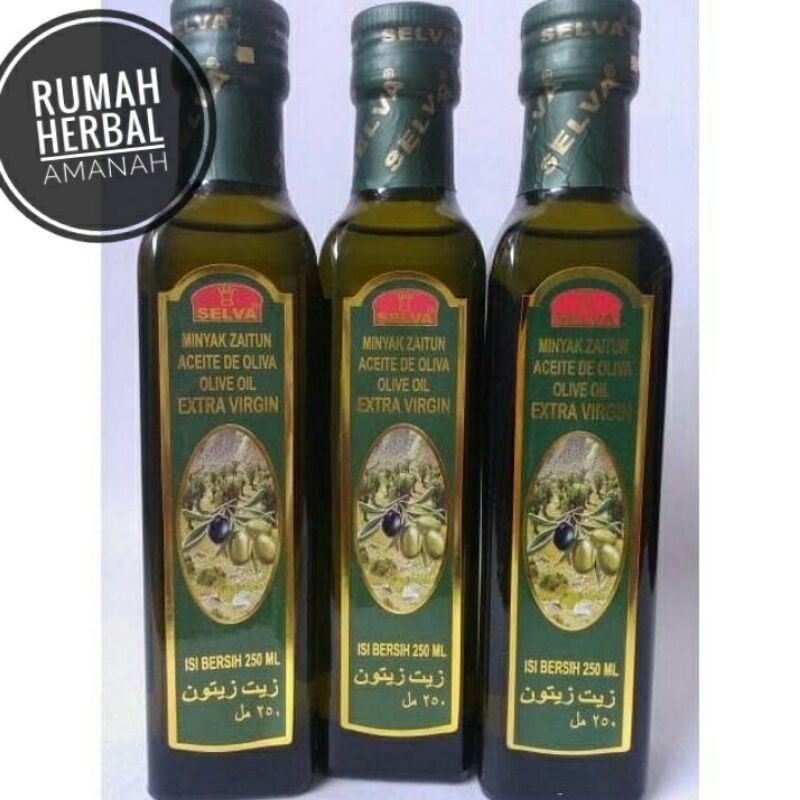 

Minyak Zaitun Olive oil Extra Virgin Selva 250 ml Original