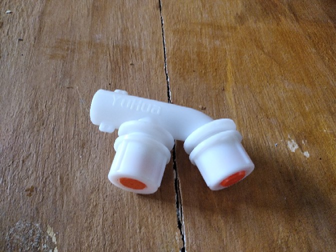 Nozzle Nosel Cabang 2 Putih Pompa Semprot Hama Tipe Elektrik Cba 16 Liter