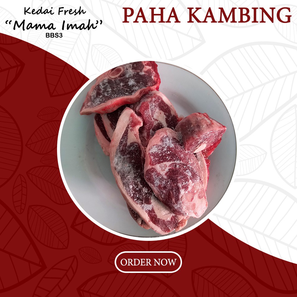 

PAHA KAMBING 1Kg