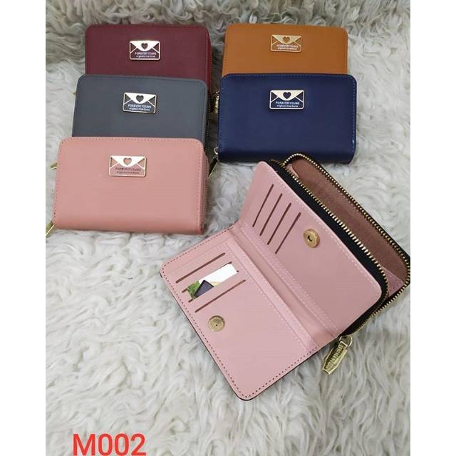 Dompet wanita tanggung M002 Forever young import