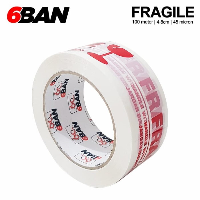 

Sale!!! Lakban Fragile 100M Putih Limited