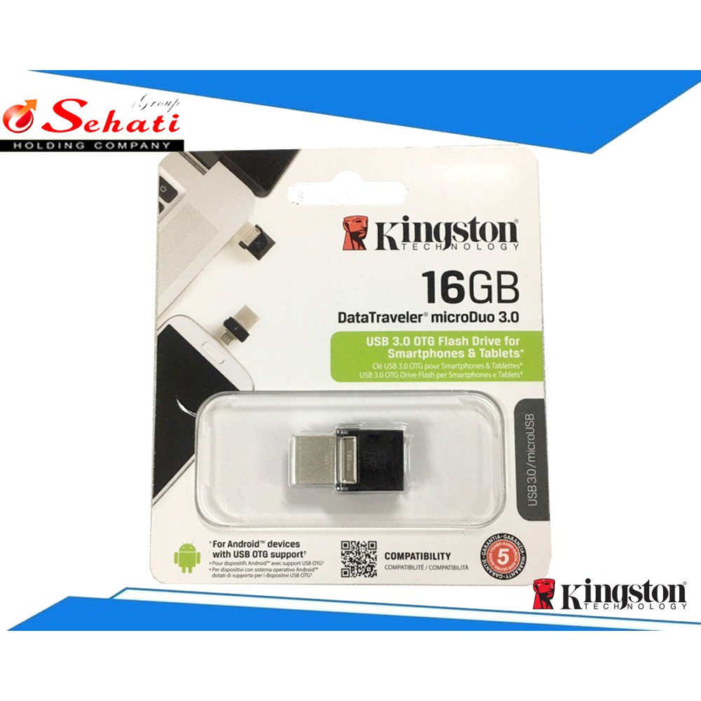 Kingston 16gb Dt Microduo Usb Micro Usb Otg