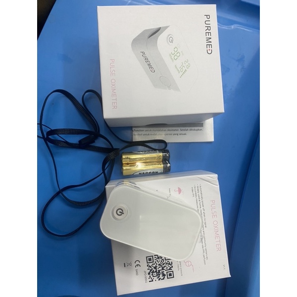 Oximeter Puremed LED PI/Pulse Oximeter Saturasi Oksigen Puremed