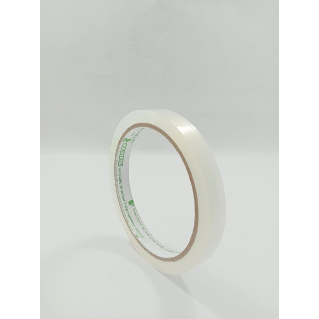 

GOLD TAPE OPP TAPE 1/2 X 72 Y