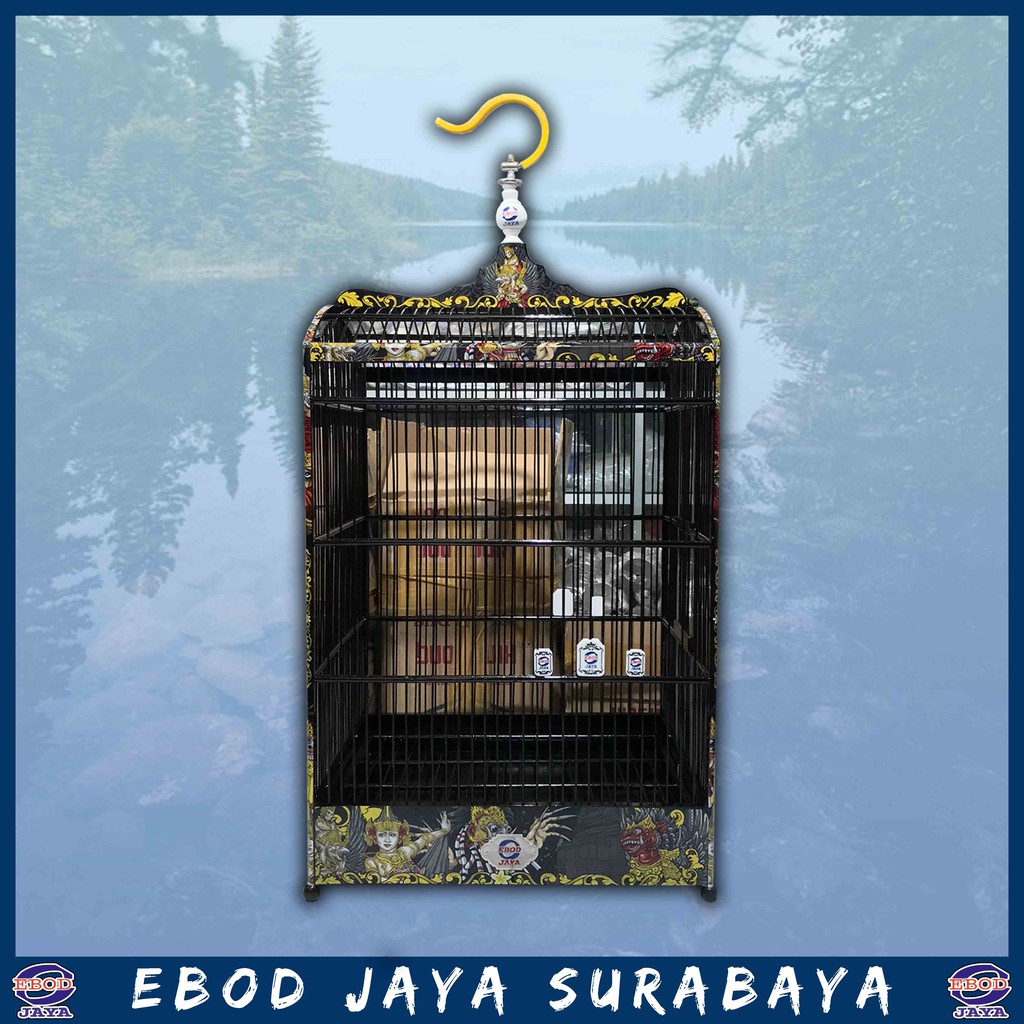 Sangkar Kotak Decal Barong Ebod Jaya