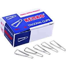 Trigonal Clips Kenko no 3 - Paper Clip - Penjepit Kertas