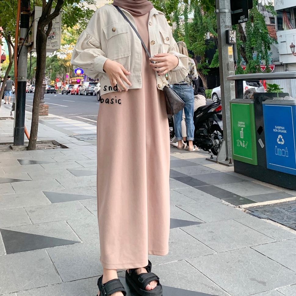 [KODE RKDVF] JENNIE CROP OUTER LINEN LENGAN BALON PUFFY SLEEVE