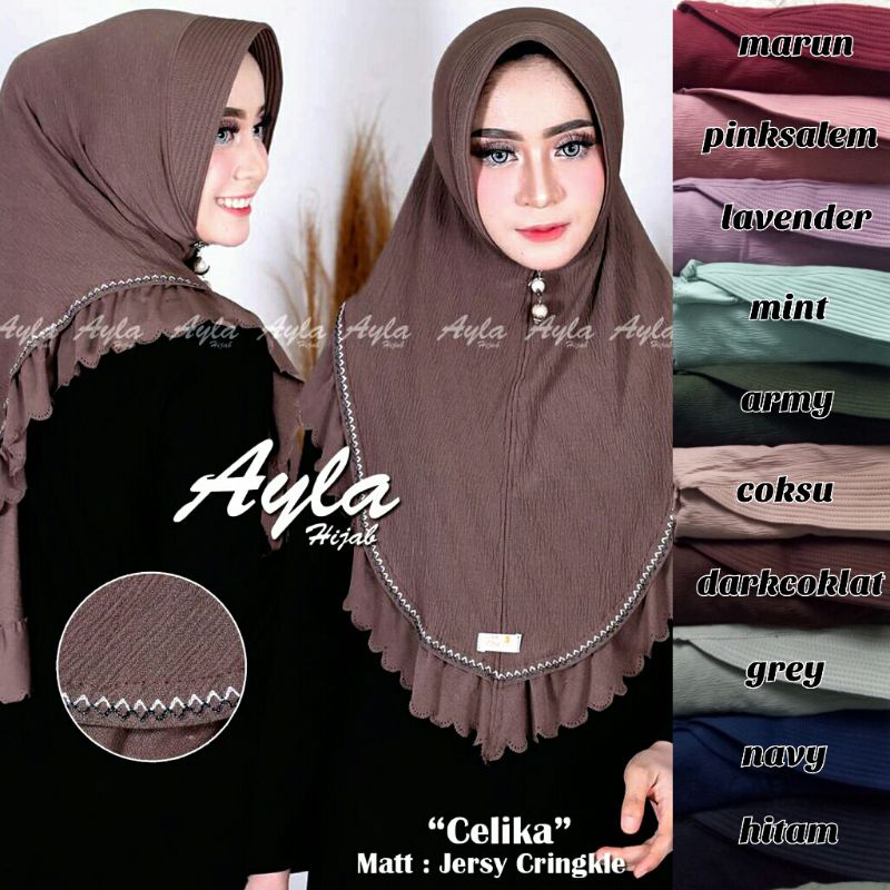 Hijab Bergo Ayla Celika