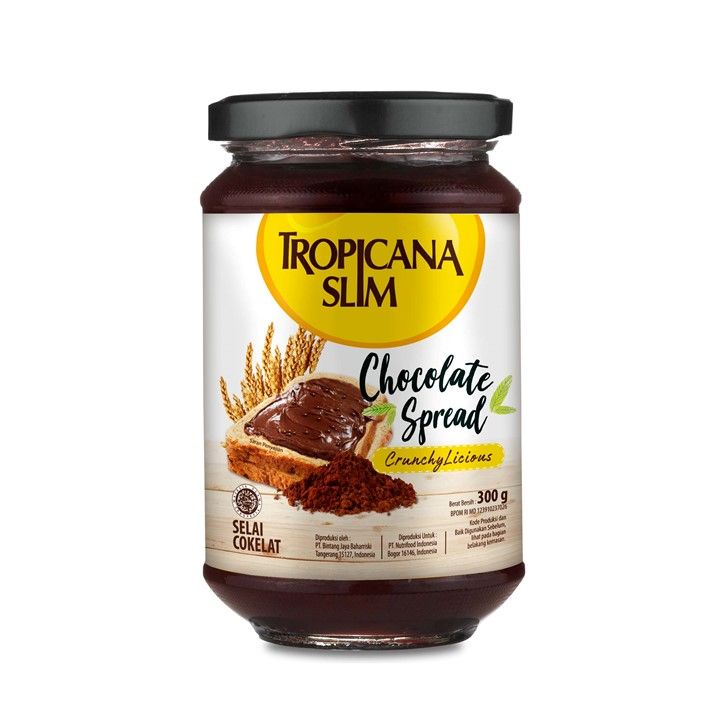 

Selai Tropicana Slim Chocolate Spread 300g