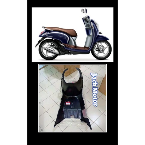COVER BODY DEK KOLONG BAWAH MOTOR HONDA SCOOPY FI 2013 2014 2015 2016