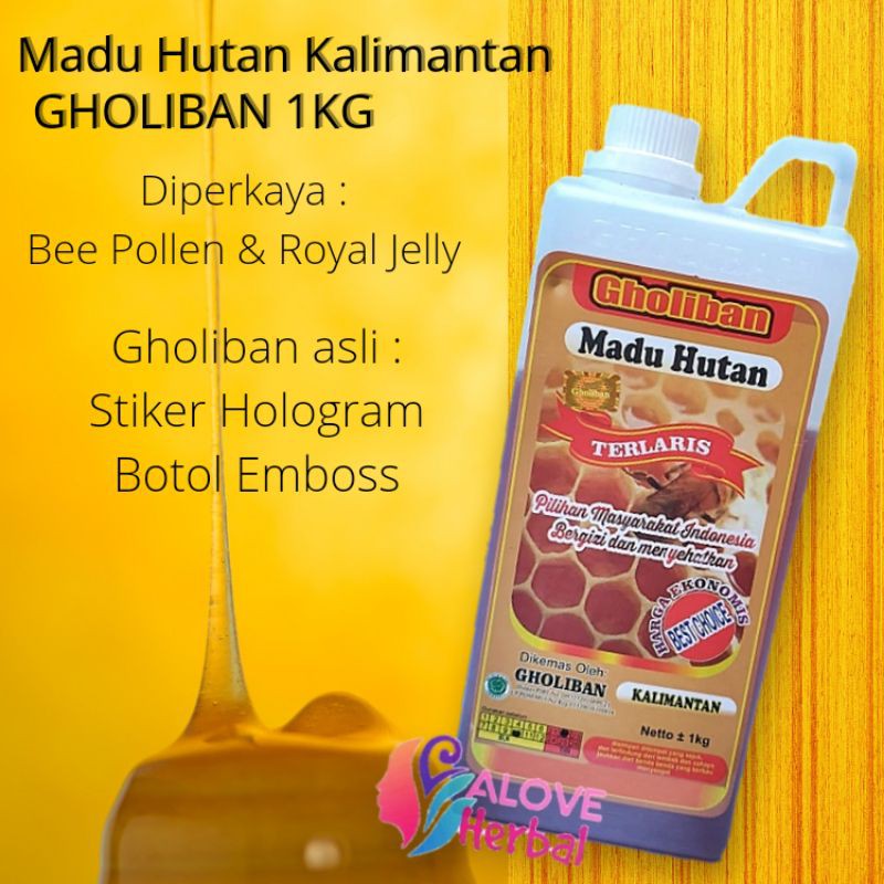 

MADU HUTAN KALIMANTAN GHOLIBAN 1KG ASLI