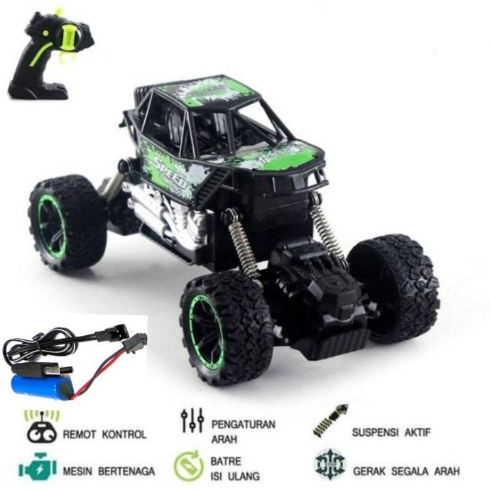 Mobil Remot Kontrol RC Climbing Offroad Car P01A