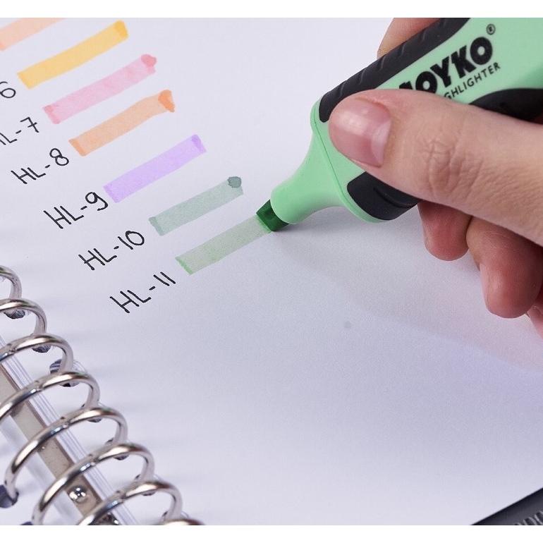 

Joyko Highlighters Pastel HL6-11