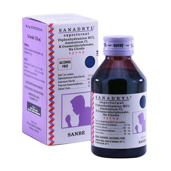 sanadryl expectorant sirup obat batuk berdahak