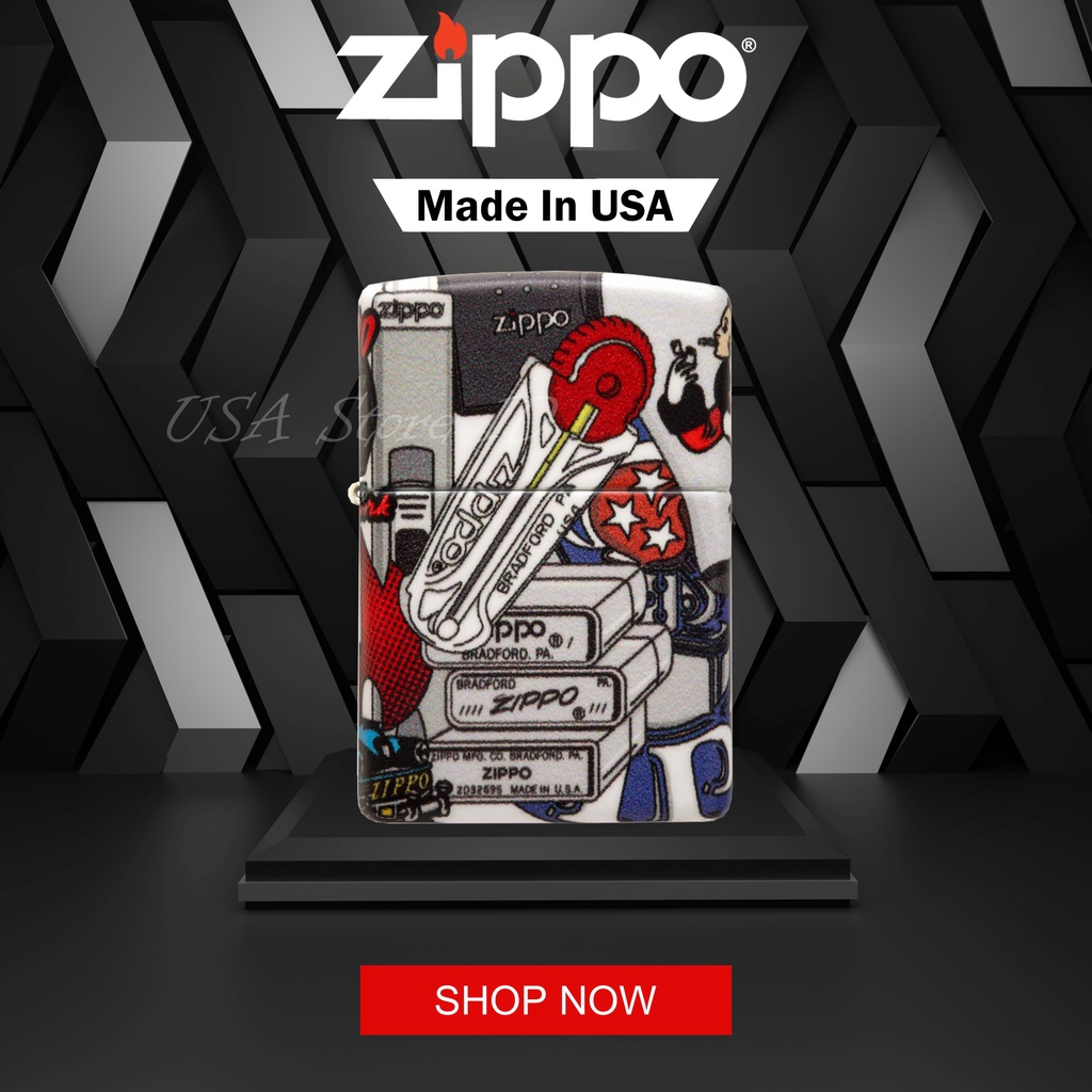Zippo I Spy 49352 Original 100% Made In USA Garansi Resmi