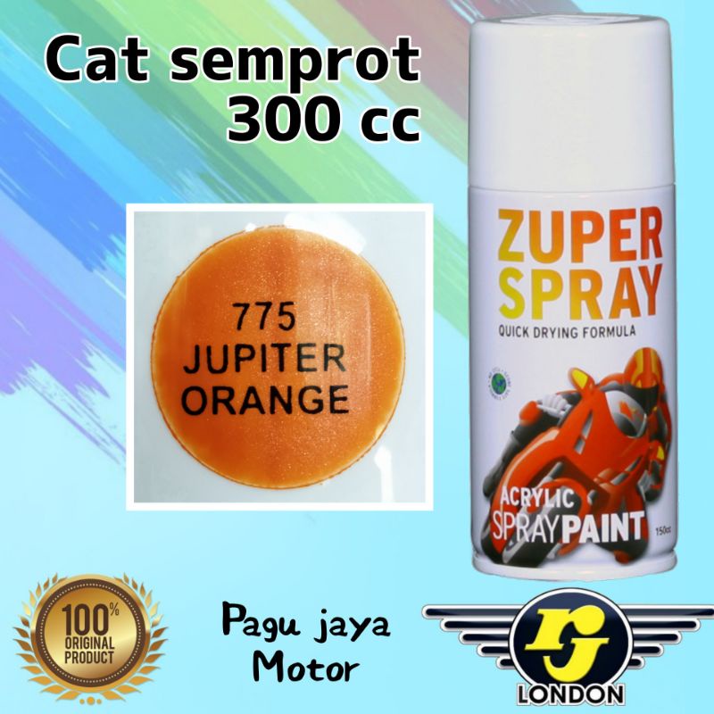 cat semprot jupiter orange 300cc zuper spray pilok pilox pyloxa