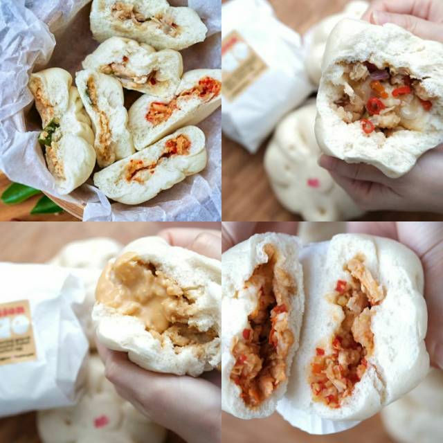 

Fusionpao alias Bakpao rasa ayam salted eeg