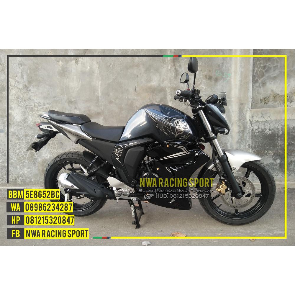 Half Fairing Byson Fi Hitam Shopee Indonesia