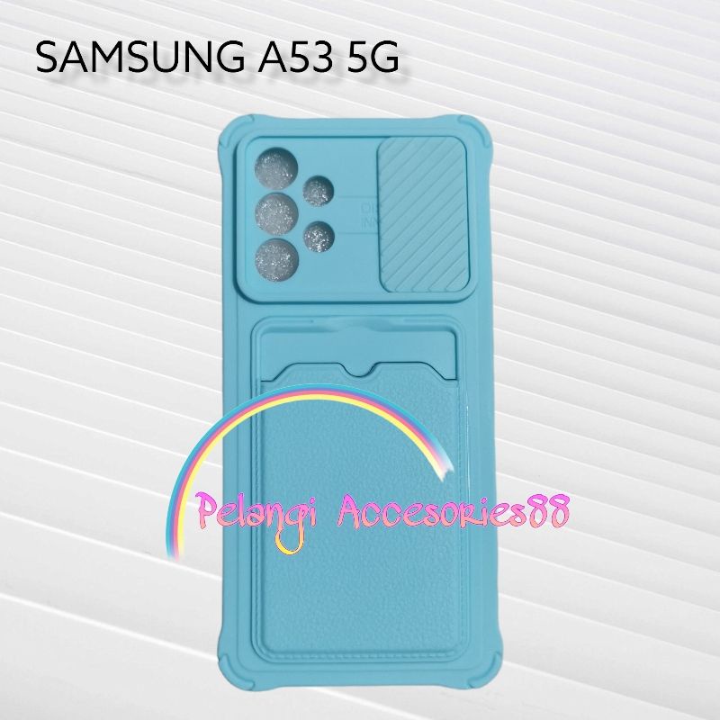 CASE SAMSUNG A53 5G SOFTCASE SLEDING WARNA WARNI