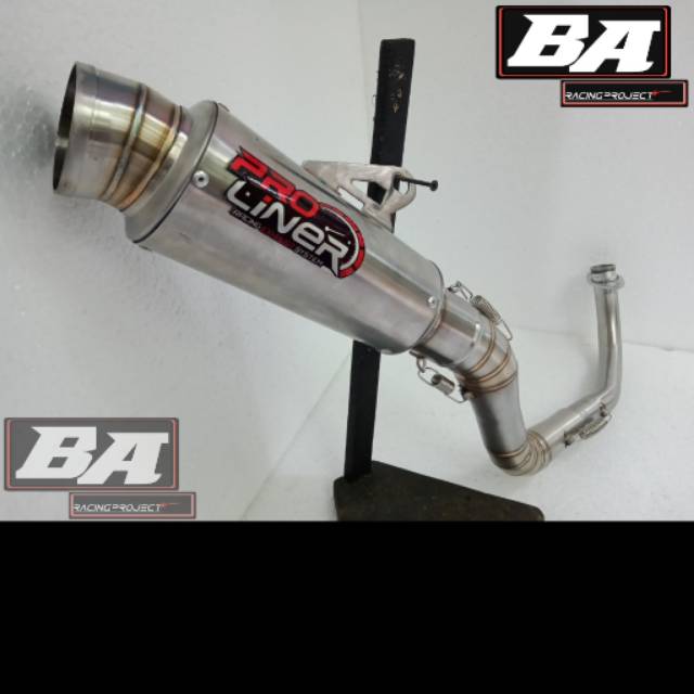 KNALPOT RACING PROLINER MIO VARIO BEAT SCOOPY XRIDE DLL