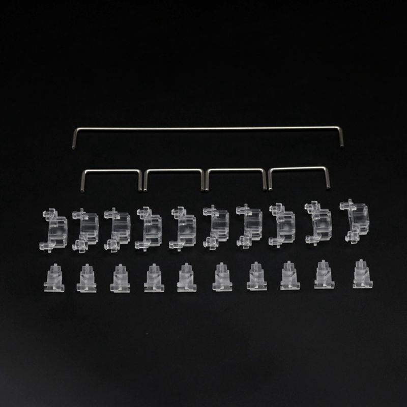 ❀CRE 60% 87 Mechanical keyboard Pcb Mounted Stabilizer Case 6.25u Modifier Key Plate