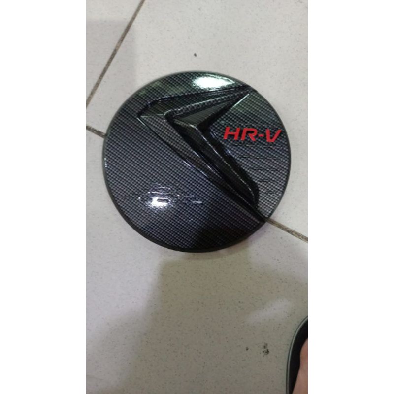 TAnk cover- tutup tangki mobil HRV carbon