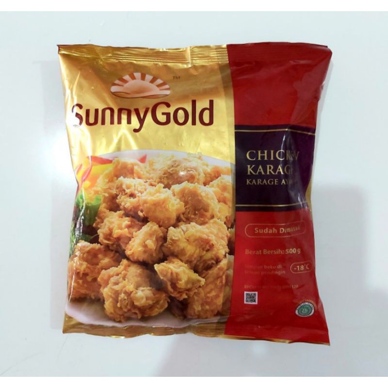 

Sunny Gold Chicken Karage 500 gr
