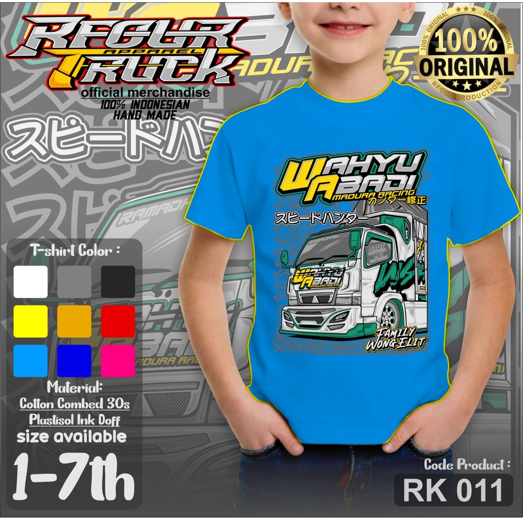 KAOS TRUK OLENG ANAK WAHYU ABADI KAOS TRUK ANAK USIA 5-6 TAHUN KAOS ANAK GAMBAR TRUK OLENG WAHYU ABADI BAJU KAOS TRUCK ANAK LAKI LAKI USIA 3-7 TAHUN KAOS DISTRO ANAK ANAK KAOS RFOUR TRUCK APPAREL ORIGINAL