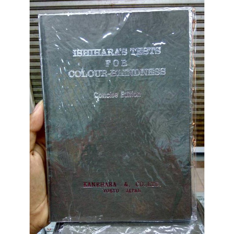 Perlengkapan Medis-Terbaik- Buku Ishihara 14 Plates Untuk Tes Buta Warna 4887Ade