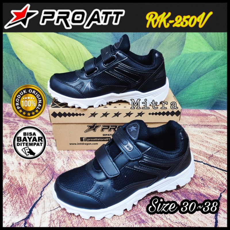 Jual PRO ATT Sepatu Sneakers Sekolah Anak Kecil Tanggung Kekinian Keren ...