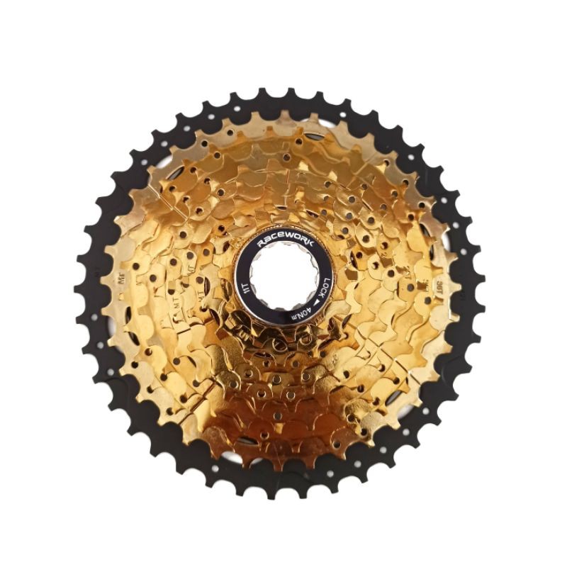 SPROCKET RACEWORK GOLD 10 SPEED 11-42T