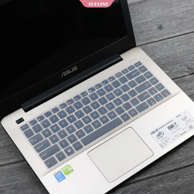 Skin Silikon Lembut Cover Pelindung Keyboard Anti Air 14 &quot;Untuk ASUS K45V A45V A85V R400 (ZL)