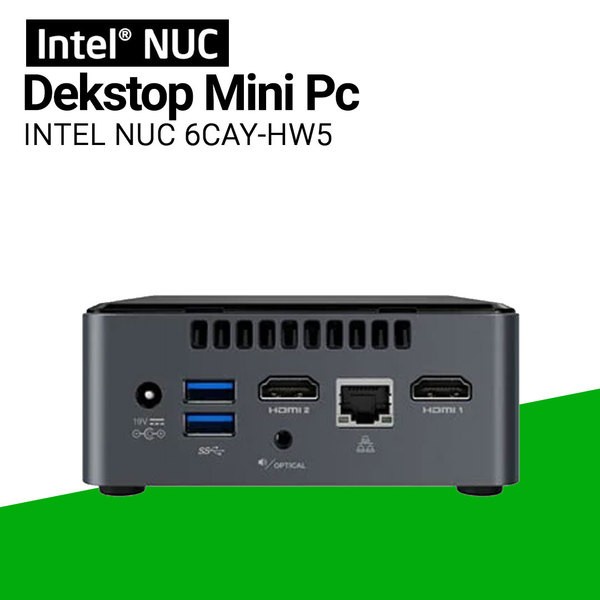 Mini PC Intel NUC6CAY-HW5 Celeron | 4GD3 | WIN 10 + SSD 120GB | NUC