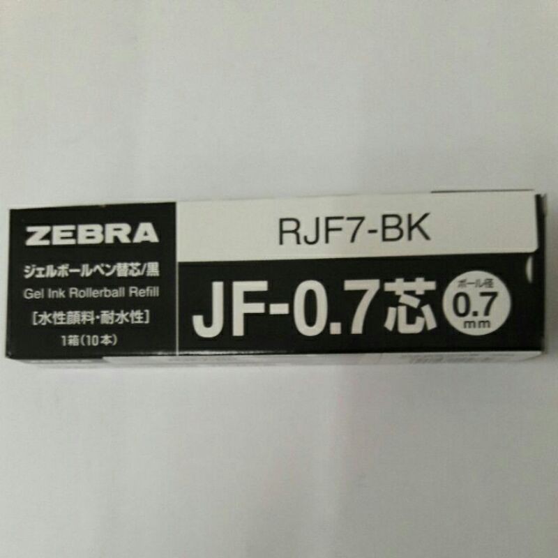 

Refill gel pen Sarasa 0.7 mm Zebra JF - 0.7 hitam