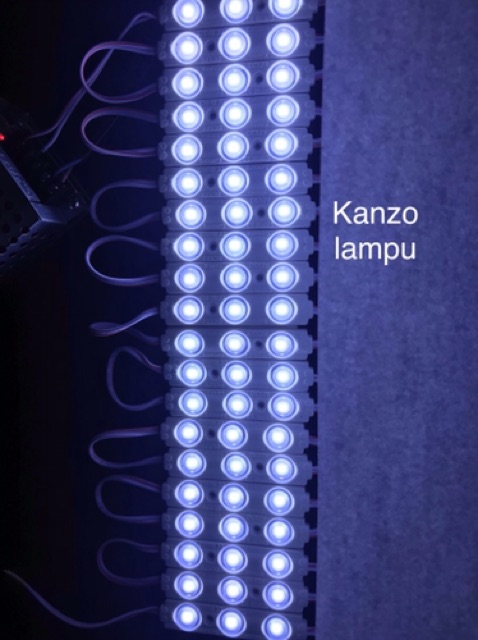 Kanzo / MZ-6  LED Modur led 12v 3mata 3w 3watt  / variasi mobil motor super teran