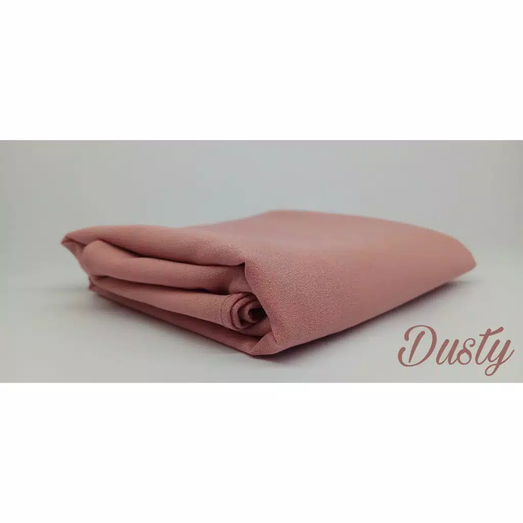 [FaFi] COD hijab bergo Diamond M/Bergo maryam/ nisma sakeena/ diamond hijab tanpa pet/Makassar murah-Dusty Pink