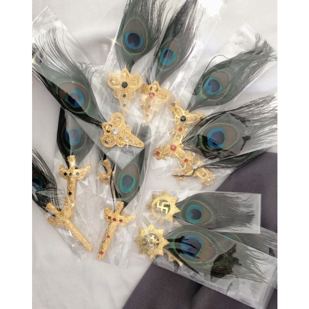 BROS KERIS UDENG BULU KRISNA MERAK