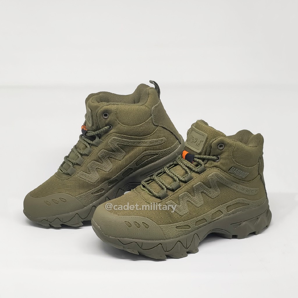 Sepatu Combat Boots PDL SCG 6 inci - HIJAU