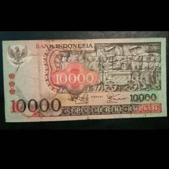 Uang kuno indonesia 10000 Barong  Bali  1975 Shopee Indonesia