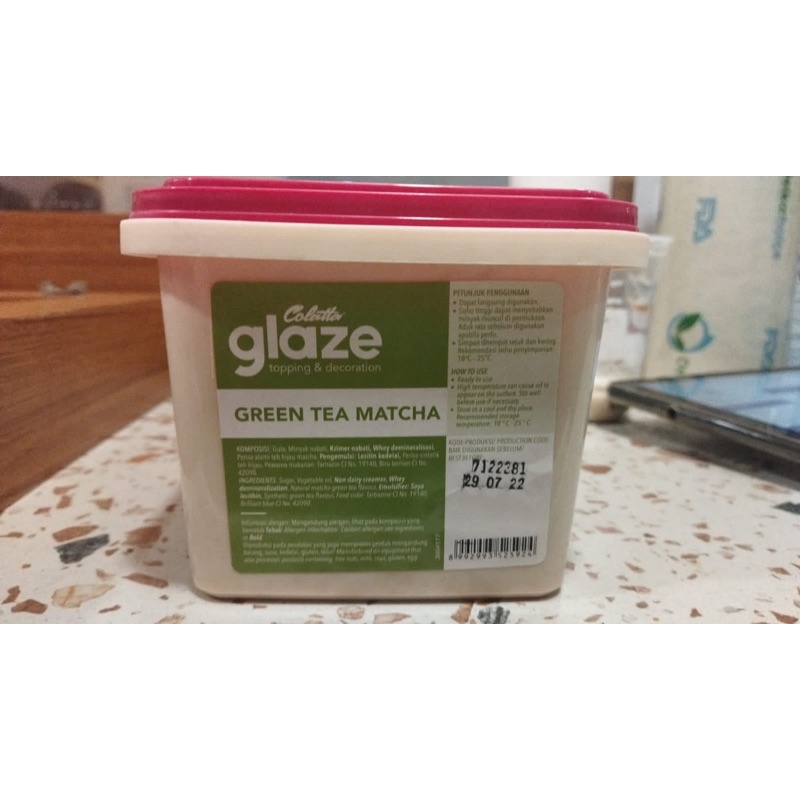 

Colatta Matcha Glaze