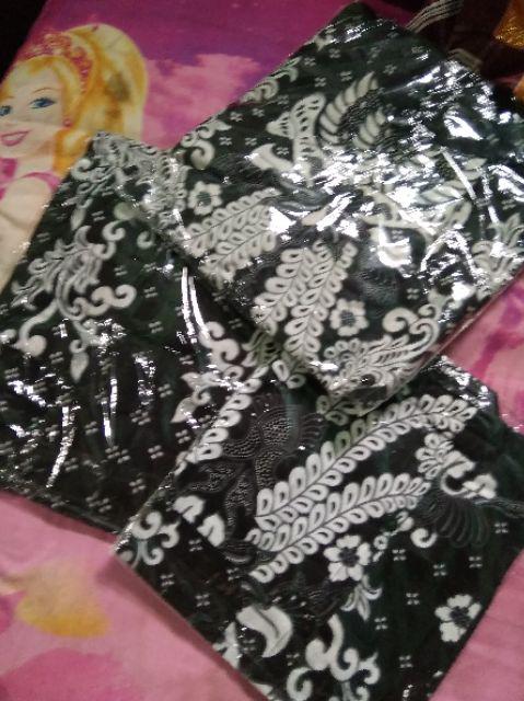 Batik Couple Keluarga Sania Ruffle Ori Ndoro Jowi Dnt Batik Pekalongan