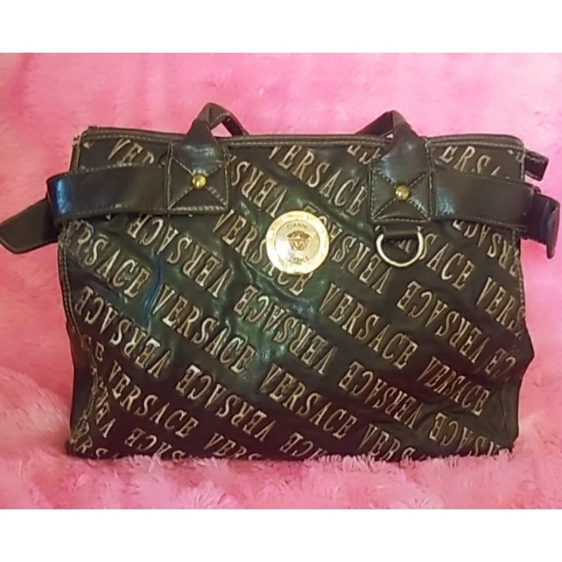 Tas branded Gianni Versace preloved